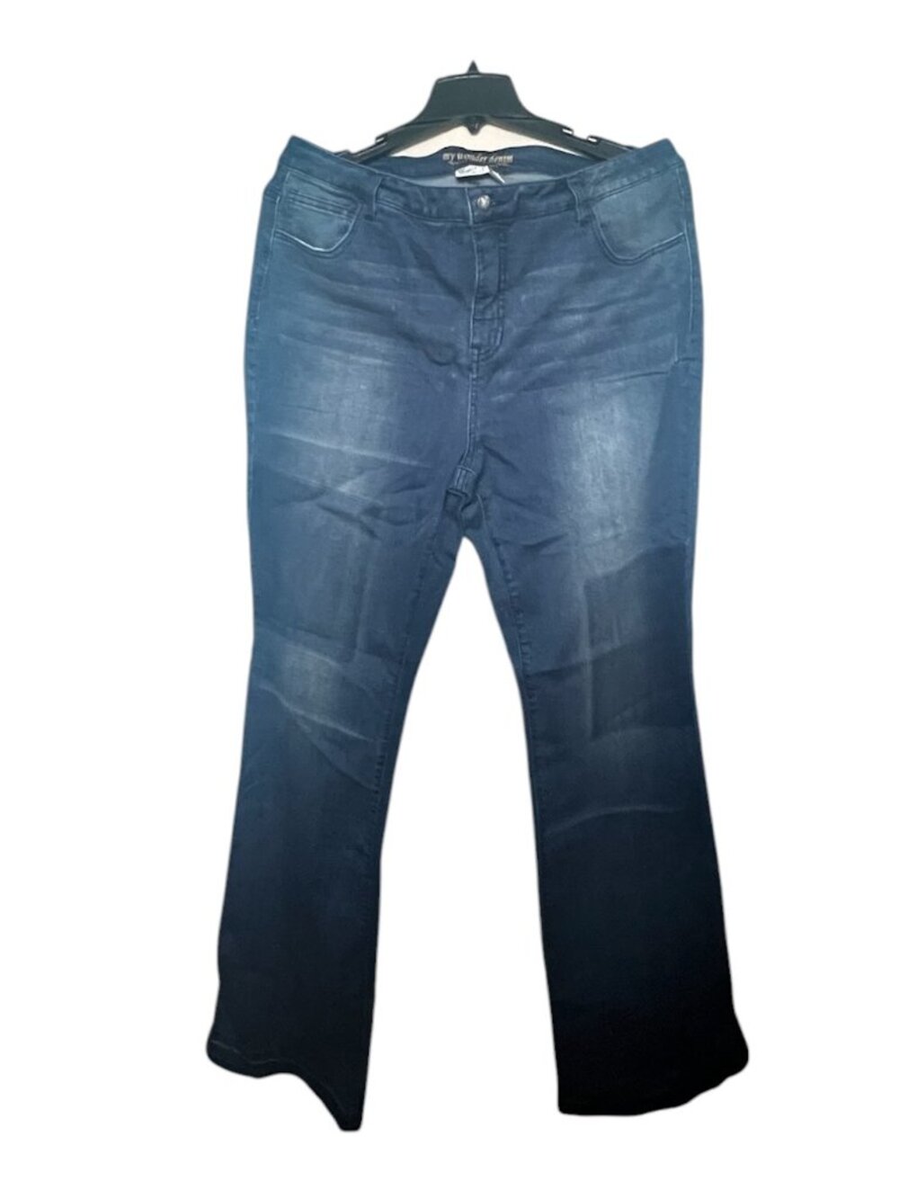 Women with Control My Wonder Denim Jeans Women’s 18WT Tall Blue Bootcut Stretch